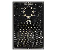 Moon Phase Calendar 2025, Zodiac Celestial Poster, Lunar Cycle Tracker for Gardening, Astrology & Wall Decor(Unframed,16x24inch(40x60cm))
