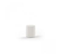 Moon pouf boucle- en blanc