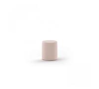 Moon pouf boucle - en rose