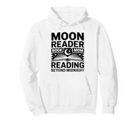 Moon Reader Livre Maman lisant au-delà de Minuit Sweat à Capuche