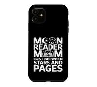 Moon Reader Livre Mom Lost Between Stars and Pages Coque pour iPhone 11