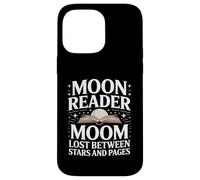 Moon Reader Livre Mom Lost Between Stars and Pages Coque pour iPhone 14 Pro Max
