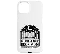 Moon Reader Livre Mom Lost Between Stars and Pages Coque pour iPhone 15 Plus