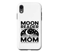 Moon Reader Livre Mom Lost Between Stars and Pages Coque pour iPhone XR