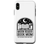 Moon Reader Livre Mom Lost Between Stars and Pages Coque pour iPhone XS Max