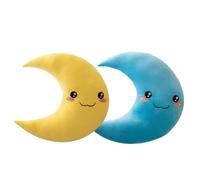 Moon Shaped Pillow Soft Plush Crescent Couch Bed Decorative Throw Pillow