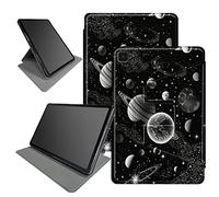 Moon Space Étui pour Samsung Galaxy Tab A7 Lite 8,7" version 2021 (modèle : SM-T220/T225/T227), support pliable rotatif à 360 degrés, plusieurs angles de vue avec mise en veille/réveil automatique
