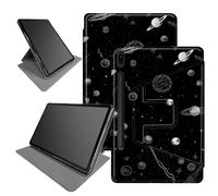 Moon Space Nebula Étui pour Samsung Galaxy Tab S7 (2020) / S8 Tablet (2022) 11 pouces, support pliable rotatif à 360 degrés, plusieurs angles de vue avec mise en veille/réveil automatique