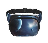 Moon Stars and Planets Sac banane réglable Grand sac banane de voyage Unisexe