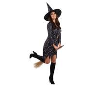 Moon & Stars Witch Costume - S