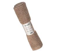 MOON - Tapis de bain antidérapant en 100 % polyester - env. 50 x 70 cm - Tapis de bain chenille - env. 1600 g/m² (taupe)