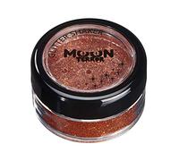 Moon Terror Shakers à paillettes d’Halloween | Maquillage SFX, Festival Glitter pour le visage, le corps et les cheveux, maquillage à effets spéciaux, orange citrouille, 5 g