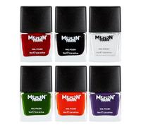 Moon Terror Vernis à ongles Halloween | Maquillage SFX, maquillage à effets spéciaux, vernis à ongles, lot de 6, 10 ml (paquet de 6)