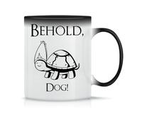 Moonai Elden Ring Elden Ring Elden Ring Behold, Dog Tasse à Thé à Café En Céramique Classique Blanc Noir Rose Magie 330ml