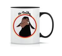 Moonai Kuzco No Touchy Sad Llama Tasse à Thé à Café En Céramique Classique Blanc Noir Rose Magie 330ml