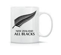 Moonai New Zealand All Blacks Tasse à Thé à Café En Céramique Classique Blanc Noir Rose Magie 330ml
