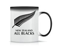 Moonai New Zealand All Blacks Tasse à Thé à Café En Céramique Classique Blanc Noir Rose Magie 330ml