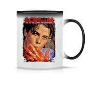 Moonai Scream Movie Billy Loomis Skeet Ulrich Tasse à Thé à Café En Céramique Classique Blanc Noir Rose Magie 330ml