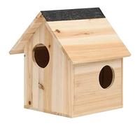 MOONAIRY Maison pour écureuils Nichoirs pour écureuils Maison pour écureuils Bois de Sapin Massif 26x25x29 cm