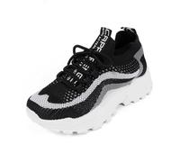 Moonbeam D'Lites Fresh Start Baskets à lacets en mousse à mémoire de forme pour femme, blanc, 38 EU