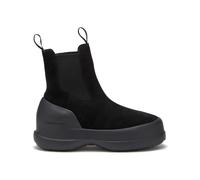 Moonboot - Bottines rembourrées - Moon Boot Luna Chelsea Suede Black pour Femme - Taille 39 - Noir Noir 39