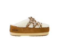 Moonboot - Chaussons d'extérieur chauds et imperméables - Moon Boot Evx Mule Shearling Whisky Off White - Taille Enfant 37-38 - Marron Marron 37-38