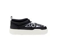 Moonboot - Chaussons rembourrés - Moon Boot Park Soft Flower Black/White pour Femme - Taille 38 - Noir Noir 38