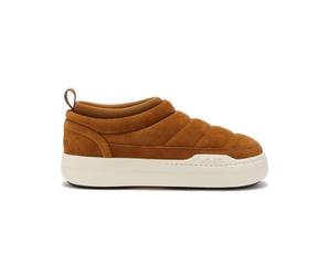 Moonboot - Chaussons rembourrés - Moon Boot Park Soft Suede Cognac - Taille 41 - Marron Marron 41