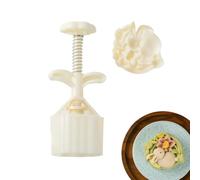 Mooncake Moule à biscuits en acier inoxydable, Creative Mooncake Press | Tampons de biscuits non sticks faciles propres pour pâtisseries faites maison, desserts pour cookies de to