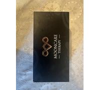 Mooncare Therapy Ceinture Chauffante Lombaire Sans Fil, Tissu Élastique Noir, Batterie Rechargeable 10000mAh, 3 Niveaux de Température, Compatible Taille 34-50, pour Douleurs Lombaires