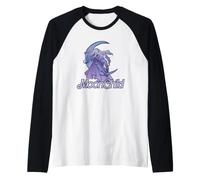 Moonchild Goddess Purple Moon Enfant Triple Moon Manche Raglan