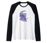 Moonchild Goddess Purple Moon Enfant Triple Moon Manche Raglan