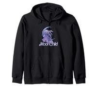 Moonchild Goddess Purple Moon Enfant Triple Moon Sweat à Capuche