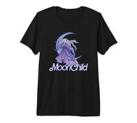 Moonchild Goddess Purple Moon Enfant Triple Moon T-Shirt Haut de Gamme