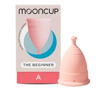 Mooncup® Coupe menstruelle pour débutant, réutilisable, insert ultra doux et facile, idéal pour les flux abondants, taille A, 30 ans et + ou après un accouchement vaginal (paquet de 1)