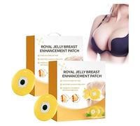 Moondar Patch de renforcement mammaire avec gelée royale, patchs naturels nourrissants et hydratants pour améliorer la relaxation (2 boîtes)