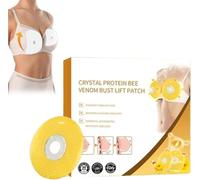Moondor Royal Jelly Breast Enhancement Patch,Breast Firming Patch for Women,Breathable,Traceless and Anti-Sag Breast Enhancement Patch,Natural Breast Nourishing Firming Patch (1 Box)
