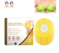 Moondor Royal Jelly Patch d'amélioration de la poitrine - Moondor Royal Jelly - Patchs naturels de croissance des seins, respirant, sans trace et anti-affaissement pour vous rendre plein et fort (1