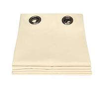 Moondream ClimaSafe™ Rideau Extérieur | Résistant au Soleil et aux Intempéries | Tissu Déperlant | Anti Moisissures | Fabrication UE | Oeillets | Beige MC630 | 135L x 250H cm