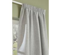 Moondream DecibelControl™ Rideau Anti-Bruit 3en1 | Isolation Phonique | Thermique Hiver+Été | 100% Occultant | Technologie Brevetée | Fabrication UE | Galon fronceur | Gris MC733 | 130L x 260H cm