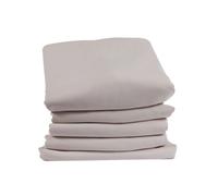 Moondream DecibelControl™ Rideau Anti-Bruit 3en1 | Isolation Phonique | Thermique Hiver+Été | 100% Occultant | Technologie Brevetée | Fabrication UE | Galon fronceur | Gris MC17 | 130L x 250H cm