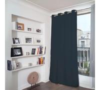 Moondream - Rideau phonique occultant et Thermique Polyester Ardoise 140x260 cm