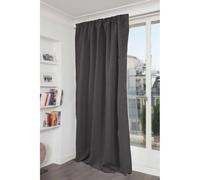 Moondream - Rideau phonique occultant et Thermique Polyester Ardoise 140x260 cm