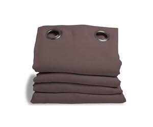 Moondream Rideau Phonique Violet - Chardon, en 145x260 cm, finition Œillets