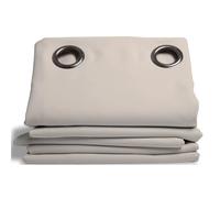 Moondream ThermActiv® Rideau Thermique Hiver+Été 2en1 | Isolant Anti-Chaleur et Anti-Froid | Occultant | Technologie Brevetée | Fabrication UE | Oeillets | Gris MC17 | 140L x 260H cm