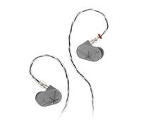 Moondrop LAN II Casque 4,4 mm, connecteur 3,5 mm, 0,78 mm, câble remplaçable, 10 mm, double cavité, casque intra-auriculaire HiFi (LAN II REF)