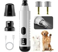 MOONEON Silent Groom Pro Moulin à ongles pour animal domestique Blanc