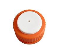 Moonetto Lot de 4 bouchons de remplissage de sécurité GL45 à 1 port avec un trou pour bouteilles en verre, tube de diamètre extérieur de 1/8", kit complet