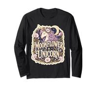 Moonflower Unicorn Licorne Féerie Manche Longue