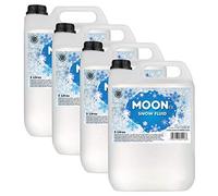 MoonFX M04175 Liquide à neige professionnel 20 l (4 x 5 l) - Liquide à neige professionnel qui produit des flocons de neige à base de mousse blanche moelleuse
